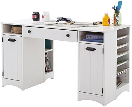 South Shore Sewing Machine And Artwork Craft Table with Storage
