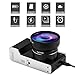 Dessports 24MP Digital Camera 4K Mini Point and Shoot 8X Zoom Camera 4.0Inches Touch Enable Anti-Shake HD Vlogging Video Camera for Youtube with Wide Angle Lens 16GB SD Card for Adults Outdoor Black