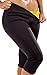SAYFUT Womens Sport Slimming Pants Hot Thermo Neoprene Sweat Sauna Body Shapers Black