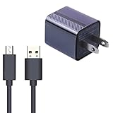 Generic Nook Color Dual Port 2.1 Amp Wall Charger with 2.5 Foot Charging Cable