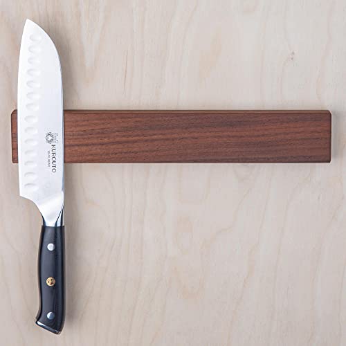 Walnut Knife Holder with Multi Purpose Functionality as Knife