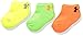Under Armour Lowcut Socks (3 Pack), Toddler(4-5.5), Blaze Orange Assortment