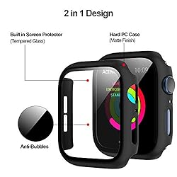 BHARVEST 2 Pack Hard PC Case Compatible with Apple