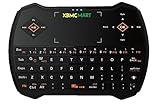 XBMCMart XDKEYPAD LED Backlit Wireless Touchpad & Keyboard for PC, Android TV Box, and Raspberry Pi. (Black)