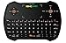 XBMCMart XDKEYPAD LED Backlit Wireless Touchpad & Keyboard for PC, Android TV Box, and Raspberry Pi. (Black)