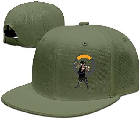 Overwatch Hanzo Drawign Colorsize Baseball Caps Rock Punk Snapback Hats