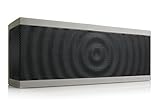 SoundBlock CUSTOM Bluetooth Wireless Stereo Speaker for Computers & Smartphones - Bluetooth 3.0 Technology with Built-in Speakerphone and 10 Hour Rechargeable Battery - Gray/Black