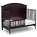 Simmons Kids SlumberTime Emma Convertible Baby Crib N More, Black Espresso