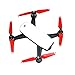 Anbee Spark Propellers 4730F Colored Props Blades for DJI Spark Drone, 8pcs (Red+White, 2 Sets)