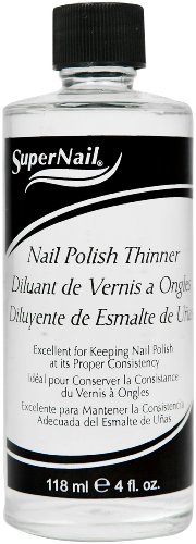 Supernail Nail Polish Thinner, 4-Ounce (Pack of 6)