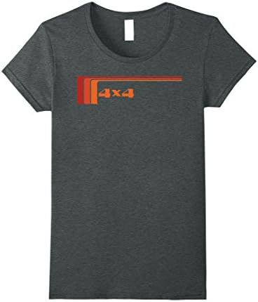 Womens Jeep 4x4 Off-Road Muddin MJ Shirt Medium Dark Heather