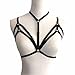 VESNIBA Sexy Women Ladies Hollow Strappy Bra Cage Crop Top Bustier Tops