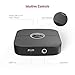 Bluetooth Receiver/Bluetooth AUX Adapter, TaoTronics 55 Hour and 50ft Bluetooth Stereo Adapter, 3.5mm AUX & RCA Wireless Audio Adapter for Home Audio Music Streaming Sound Systemthumb 4
