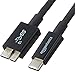 AmazonBasics USB Type-C to Micro-B 3.1 Gen2 Charger Cable - 3 Feet (0.9 Meters) - Black primary