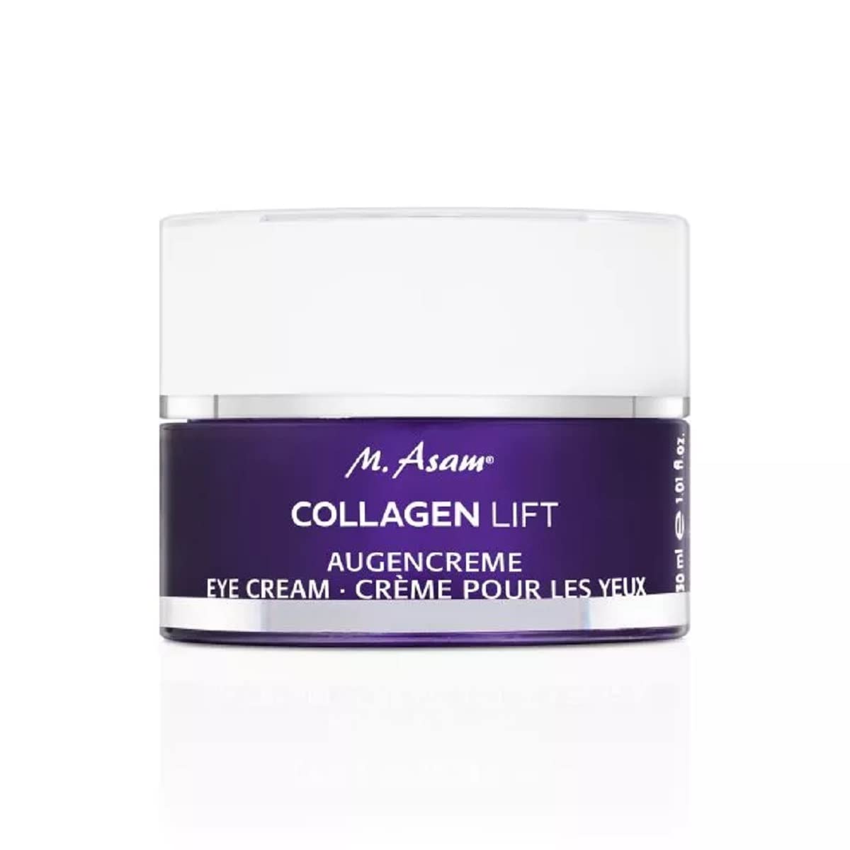M. Asam COLLAGEN LIFT Eye Cream (30 ml) - Firming collagen under eye cream minimises lines & wrinkles, improves elasticity & beautifies the eye contour, skin care for all skin types, vegan