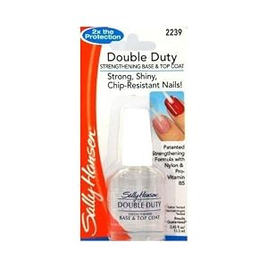 Image of Sally Hansen Double Duty Base & Top Coat 13 ml Blister (3-Pack) by Sally Hansen