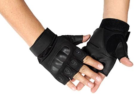 Andyshi Men's Winter Outdoor Cycling Glove Touchscreen Gloves for Smart Phone (Black)