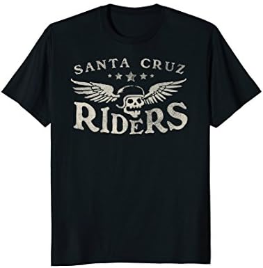 Santa Cruz Riders - Motorcycle cycling - Skull Wings T-shirt