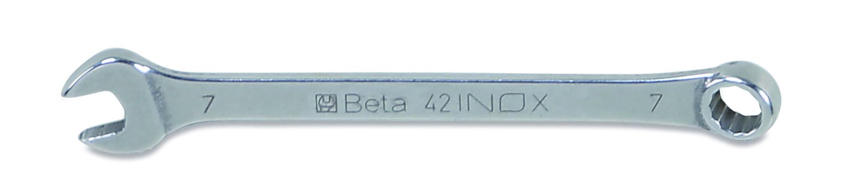 Beta Tools 42INOX Combination Wrench 7 x 7 mm