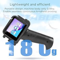 ZHONGMIN Handheld Inkjet Printer with 42ml