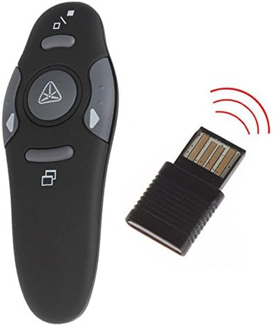 2.4GHz Wireless Presenter Control Clicker With USB for MAC, Meeting, Teaching, Speech