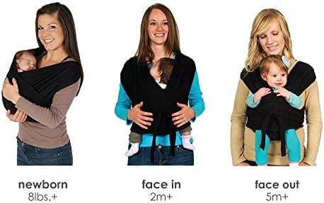 Jj Cole Agility Stretch Carrier Black Medium Amazon Ca Baby