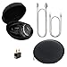 JIFFY J200 Active Noise Cancelling Wireless bluetooth Over-ear Stereo Headphones with Mic for all 3.5mm & Bluetooth device - Black
