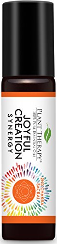 Plant Therapy Chakra 2 Joyful Creation Synergy (Sacral Chakra) Pre-Diluted Roll-On 10 mL (1/3 oz) 100% Pure, Therapeutic Grade