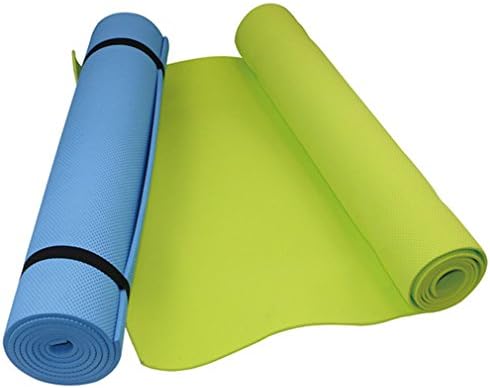 CHOUHOC 173Cm61Cm6MM Thick EVA Comfort Foam Yoga Mat For Exercise,Yoga Mat Green