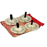 DharmaObjects Belly Dancing OM Namah Pro Finger Zills or Cymbals