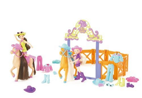polly pocket horse set