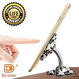 Suction Phone Stand,Double-Sided Phone Stand with 360° Rotating,Cell Phone Stand for Desktop/Mirror/Glass, Home Desktop Phone Holder for iPhone 11 Xs Max Xr X 8 7(Black)