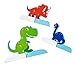 Dinosaur Party Decoration - 3-Piece Dinosaur Honeycomb Decoration Centerpiece, Kids Birthday Party Supplies for Boys, T-Rex Themed, Triceratops, and Brachiosaurus