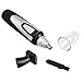 ETTG Nose Hair Trimmer,2 in 1 Hair Trimmer for Men Electric Painless Nose Ear Eyebrow Facial Hair Removal for Women,IPX7 Waterproof Hair Clippers-Battery-Operated