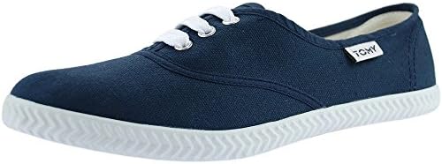 Tomy Takkies Women's Canvas Original Plimsolls 8 UK Navy