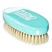 TORINO PRO #4551 MILITARY- SOFT BRISTLE HAIR BRUSH -PERFECT FOR THINNING HAIR- 100 PERCENT PURE BOAR BRISTLES - GREAT FOR ALL 360,540,720 WAVES- Exceptional Quality WAVE BRUSH