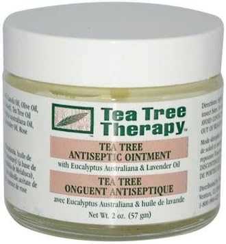 Tea Tree Therapy Antiseptic Ointment Eucalyptus Australiana And Lavender Oil - 2 Oz