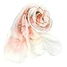 Malltop Chiffon Scarf, Women Beautiful Flower Pattern Printing Shawl Wrap Scarves