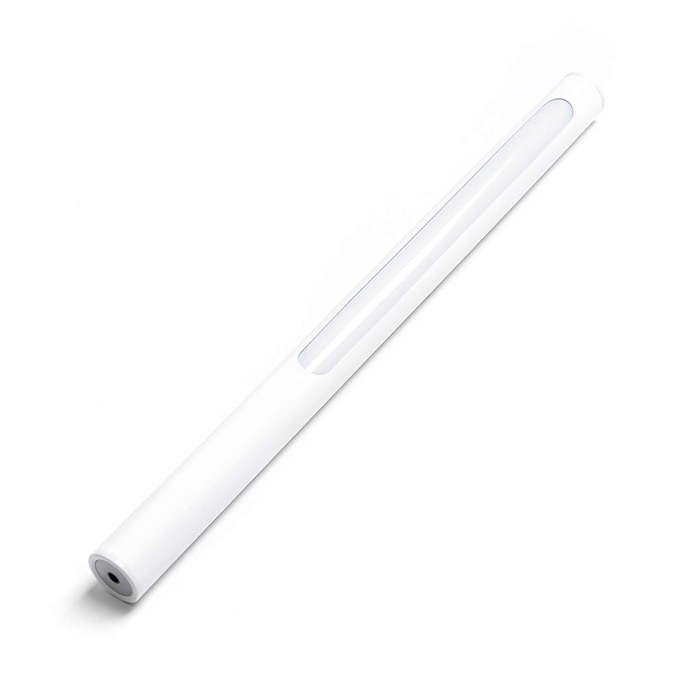 Rechargeable LED Wardrobe Light Stick-on Anywhere Under Cabinet Lighting - Waterproof, Adjustable level brightness,Portable Moving Light (White)