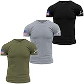 Grunt Style USA Full Color Basic Men's T-Shirt Pack