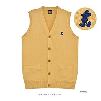 Amazon Co Jp ノーブランド スクールベスト 前開き ミッキーマウス