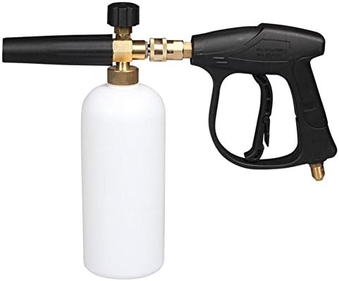 Slolvedi Car Washer Adjustable Snow Foam Gun+Lance Bottle Spray Cannon 1L Set 300Bar