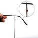 DEZAMN Eyeglasses Holder Strap Cord with Suede Leather Eyeglass Retainer with 2 Gifts Glasses Bag and Cloth