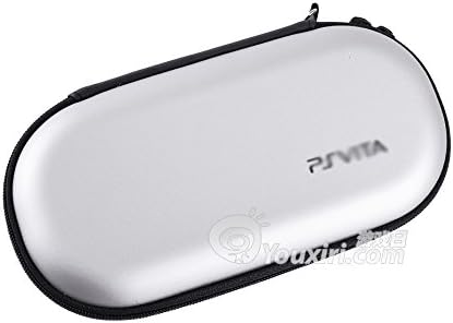 Goldkaiser ® New Wallet Protect Hard Travel Carry Shell Case Cover Bag Pouch for Sony Ps Vita PSV 1000 2000 Slim (Silver)