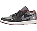 Nike Air Jordan 1 Low Black Grey Mens Trainers -