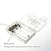 WERTIOO Battery Operated String Lights Fairy Lighting Remote Control,33FT 100LEDs,8 Modes,Waterproof Battery Powered LED Christmas Lights Indoor/Outdoor Bedroom
