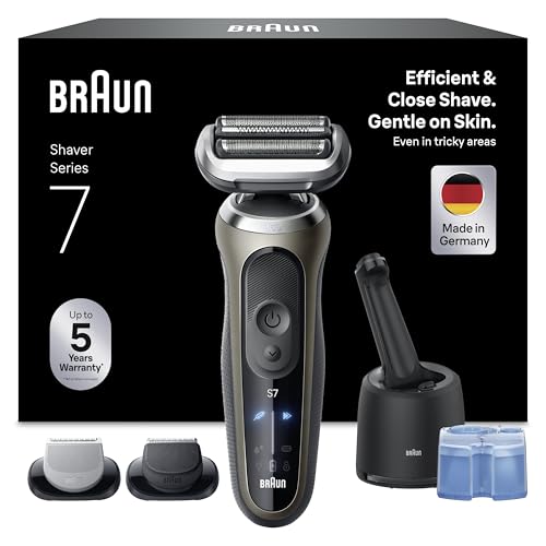 Braun Rasierer Herren Elektrisch Series 7, 72-C7650cc, Gold
