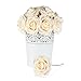 Umiss Artificial Roses Flowers Real Looking Floral Fake Flowers for DIY Wedding Centerpieces Bouquets Home Party Bridal Shower Decoration