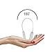 UMAY Child Locks - Baby Safety Locks Set Pack 6 - Great for Latches to Baby Proofing Cabinets, Appliances, Drawers, Toilet Seat - 3M Adhesive with Adjustable Strap & Latch System