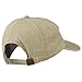 e4Hats.com NASA Insignia Embroidered Pigment Dyed Cap - Khaki OSFM